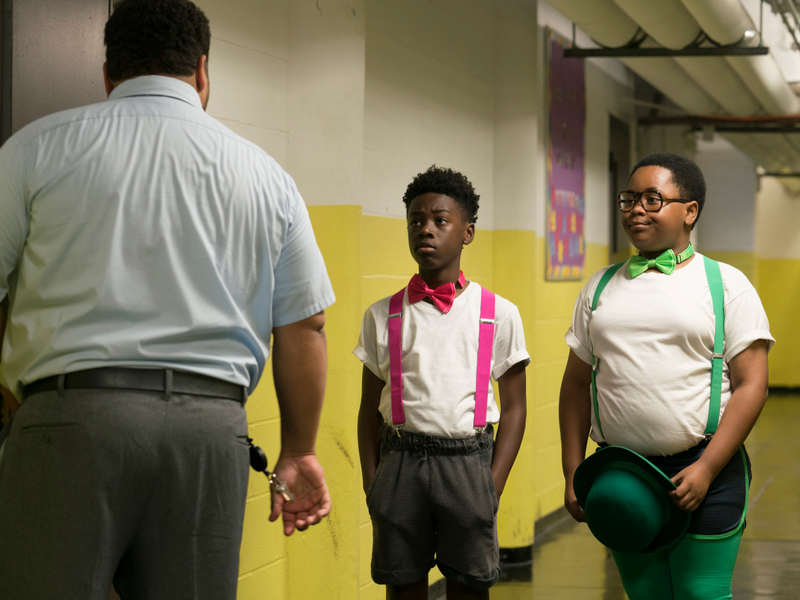 Jose Antonio Garcia (left), Alex Hibbert and Shamon Brown